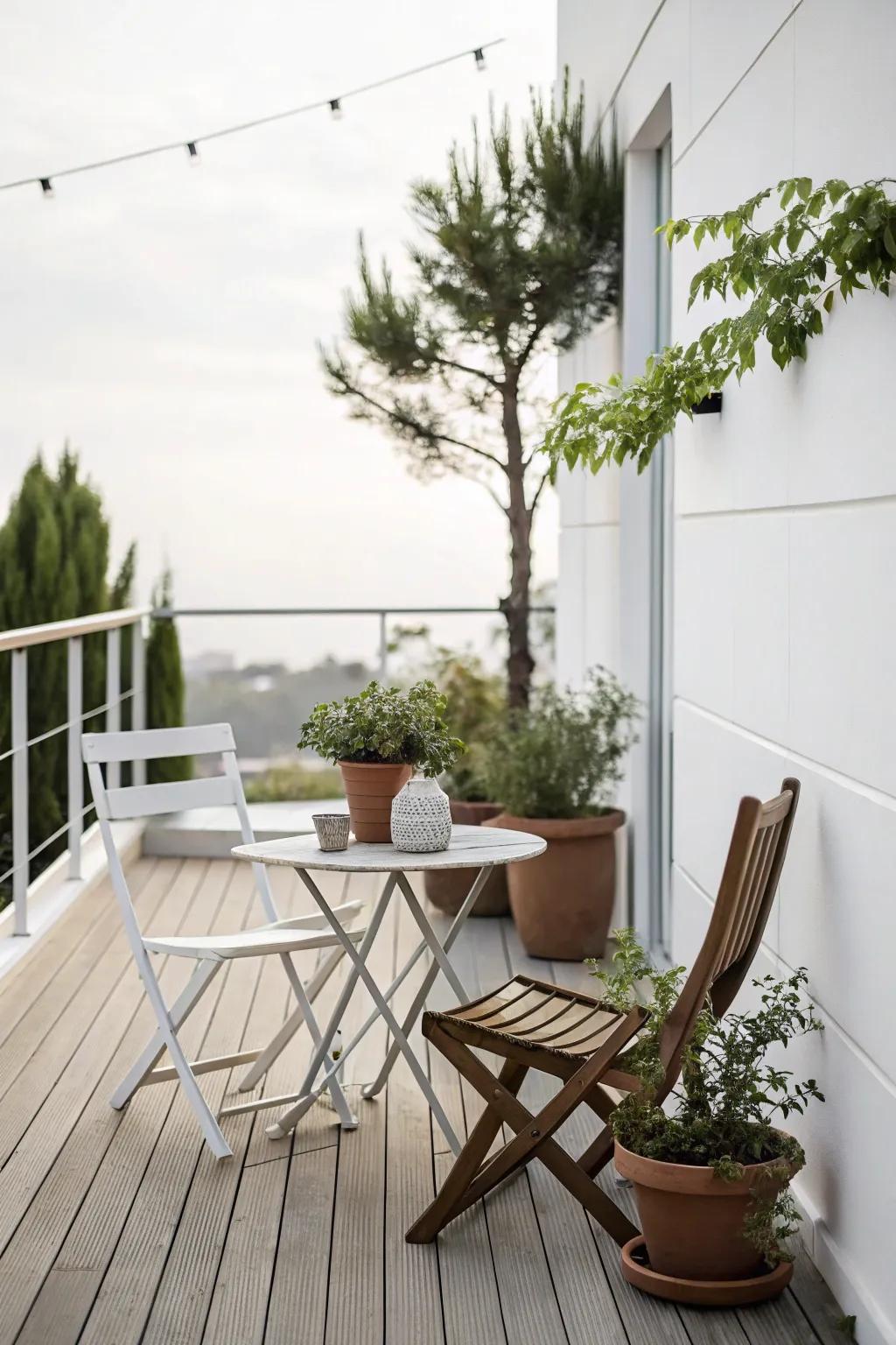 Minimalist design keeps your deck stylish and stress-free.