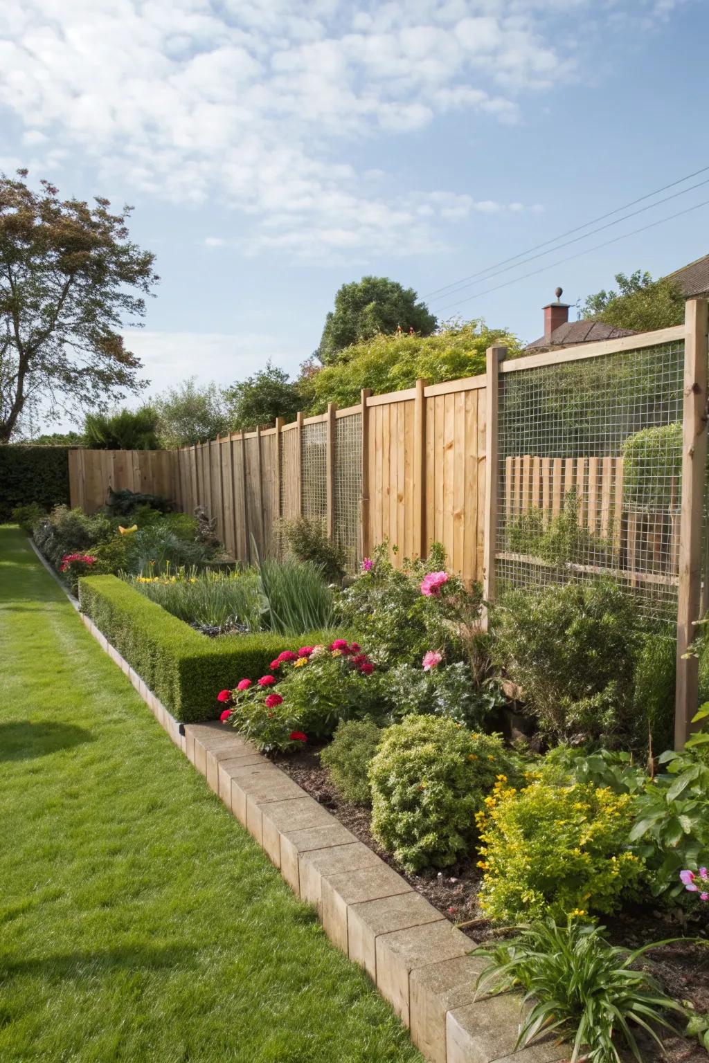 Temporary fence extensions provide quick and easy solutions.