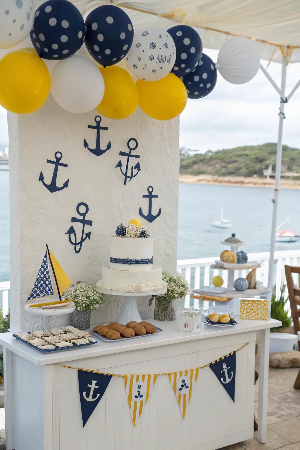 Nautical Theme Adventure - A Refreshing Summer Shower