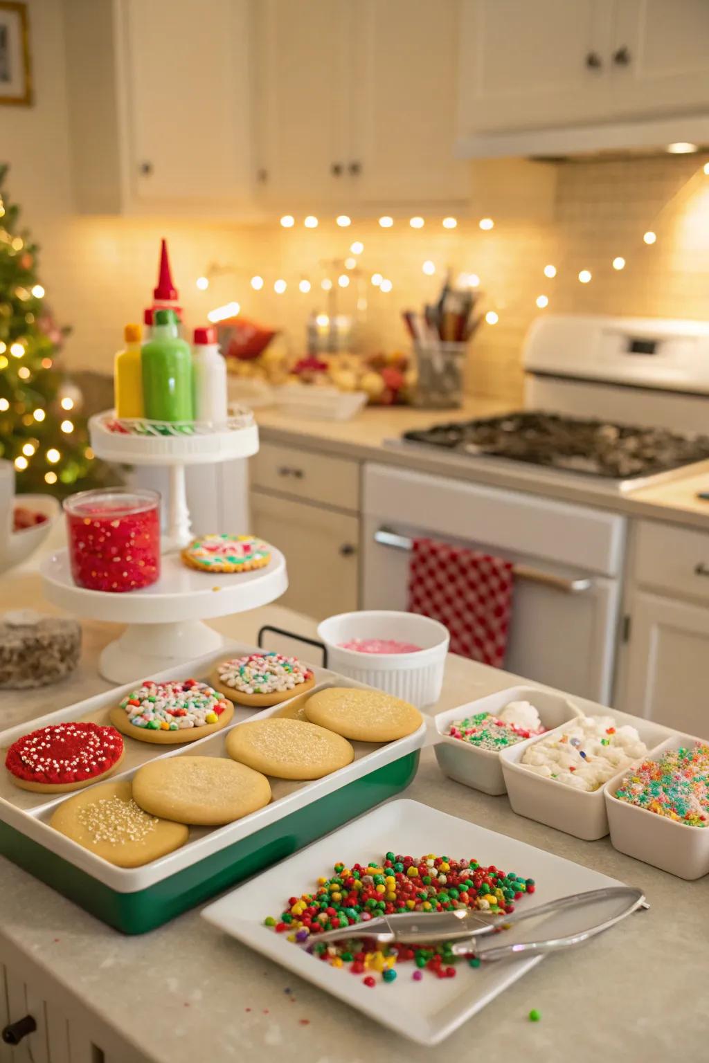 A sweet station full of creativity and fun.