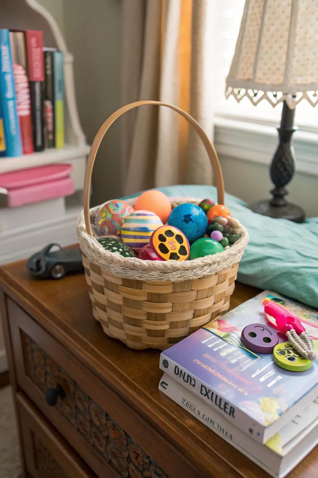 A playful way to relieve stress during study breaks.