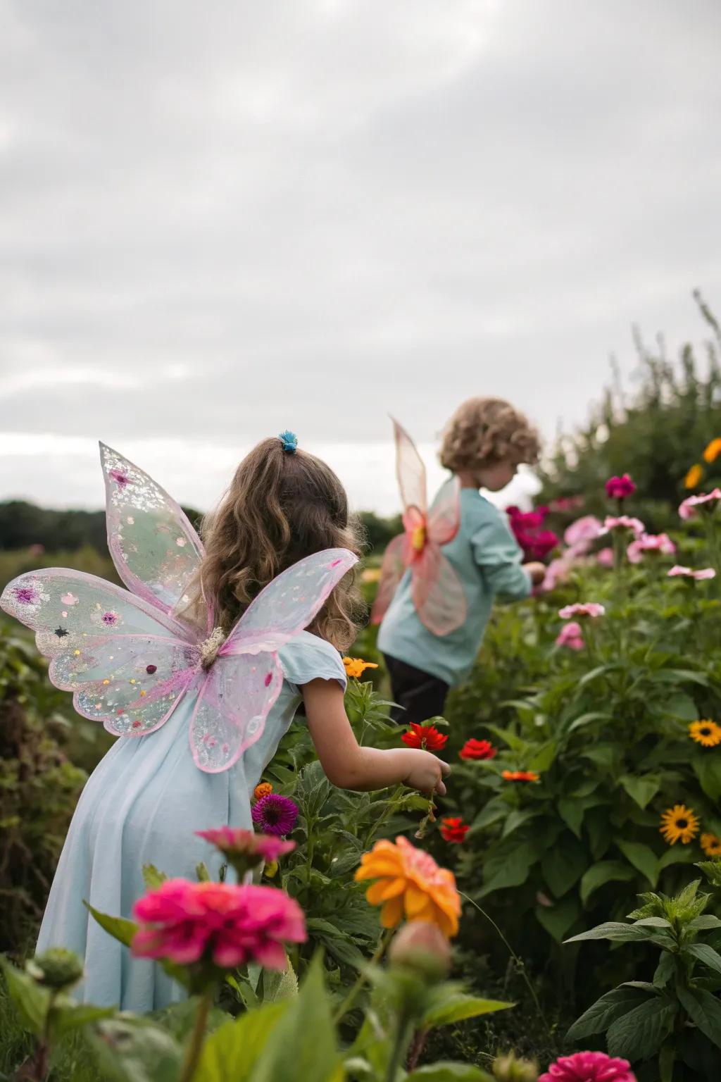 Fairy wings make every child feel magical.