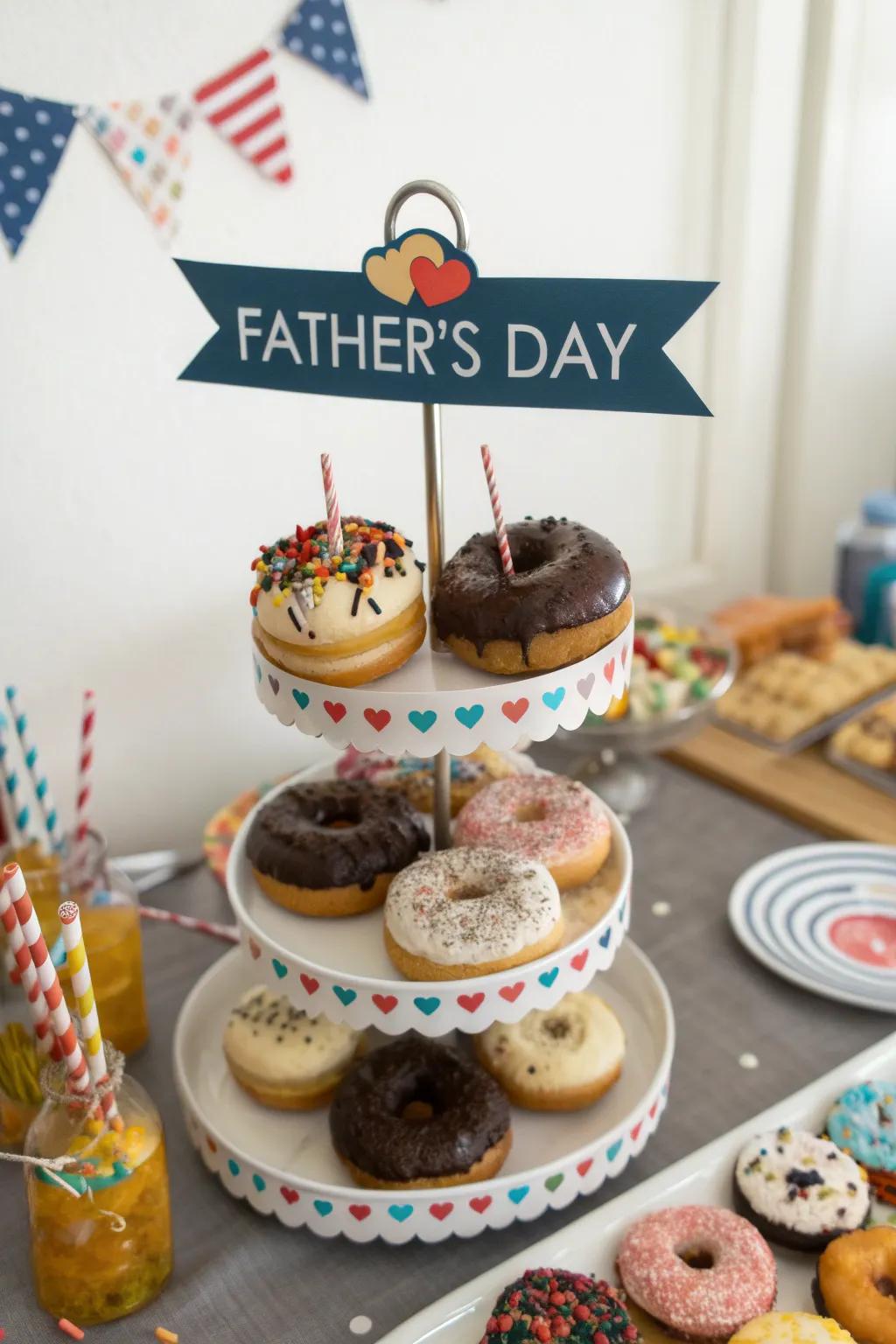 Sweeten the day with delightful dessert displays.