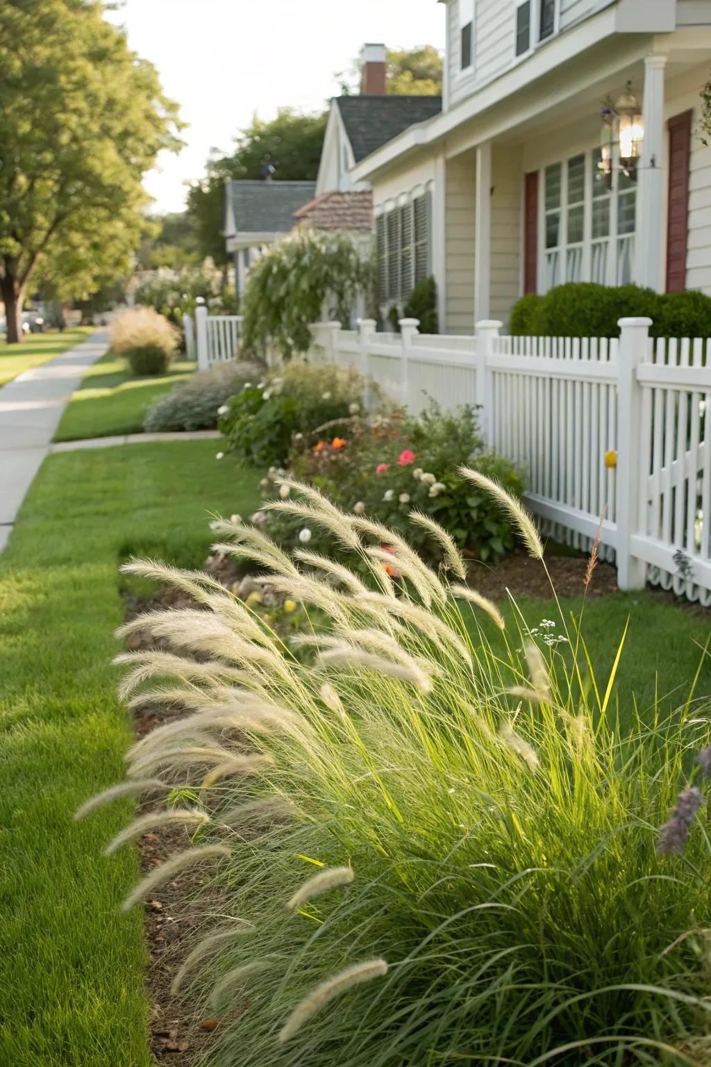 Ornamental grasses add texture and movement to your landscape.