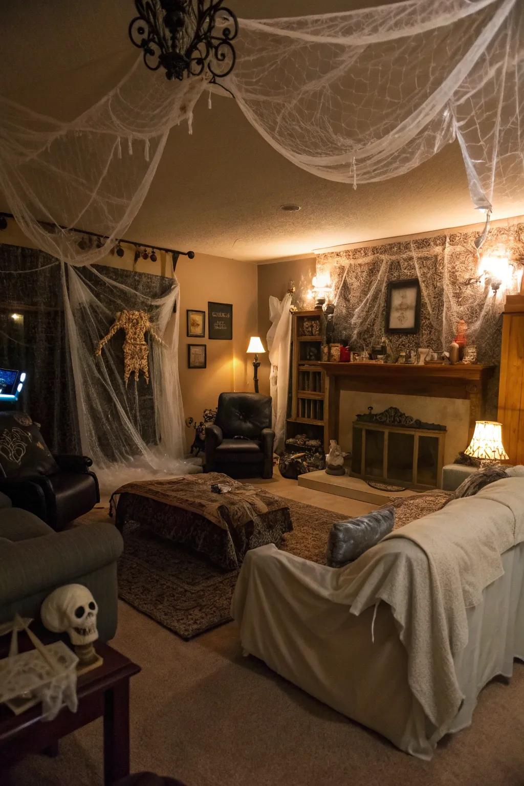 Turn your home into a haunted haven for Halloween.