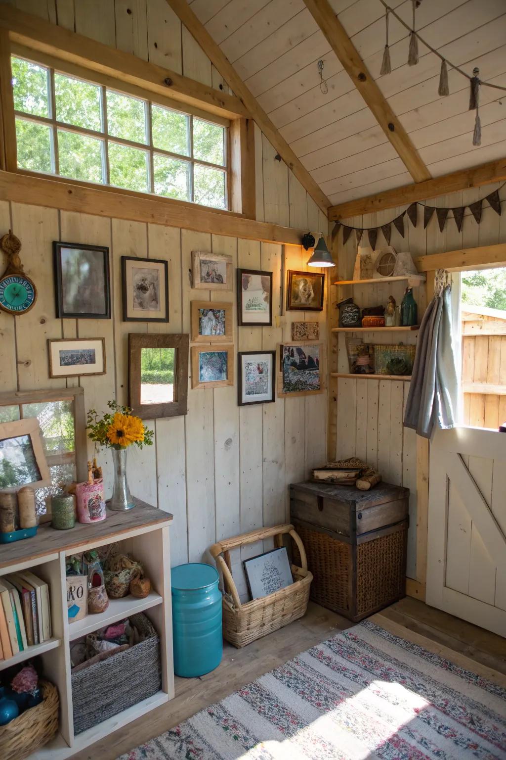 Personal touches make your bunkhouse feel like home.