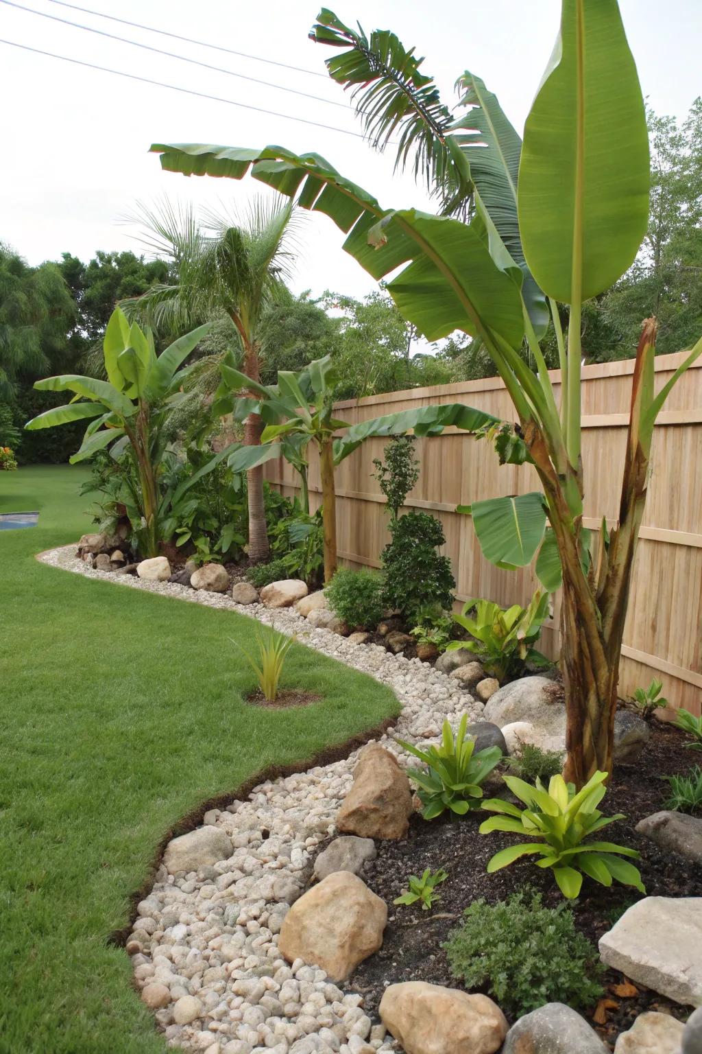 Bring tranquility with feng shui-inspired banana tree placement.