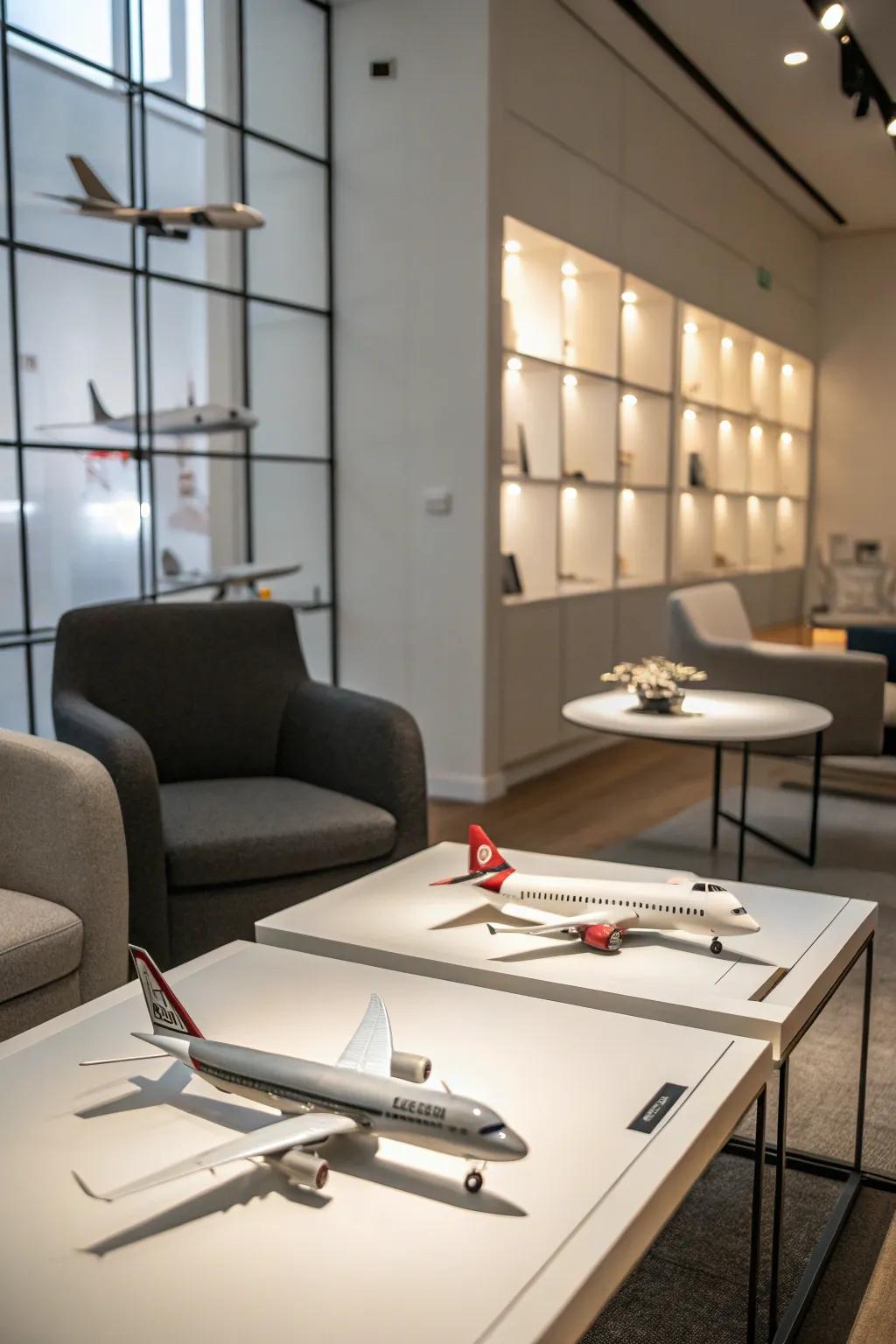 Minimalist arrangements add elegance and focus to your display.