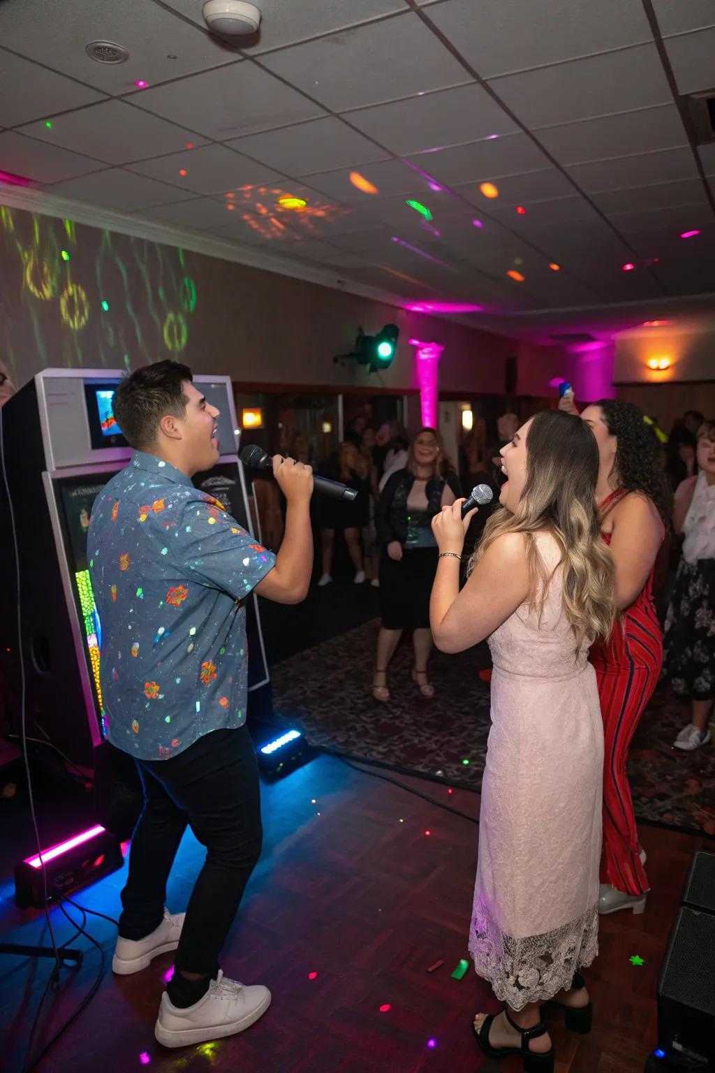 Unleash your inner pop star with a fun karaoke sing-off.