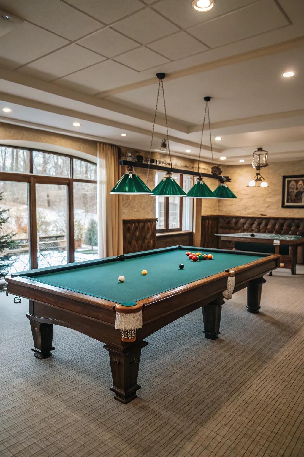 A well-thought-out layout ensures ease of movement and gameplay.