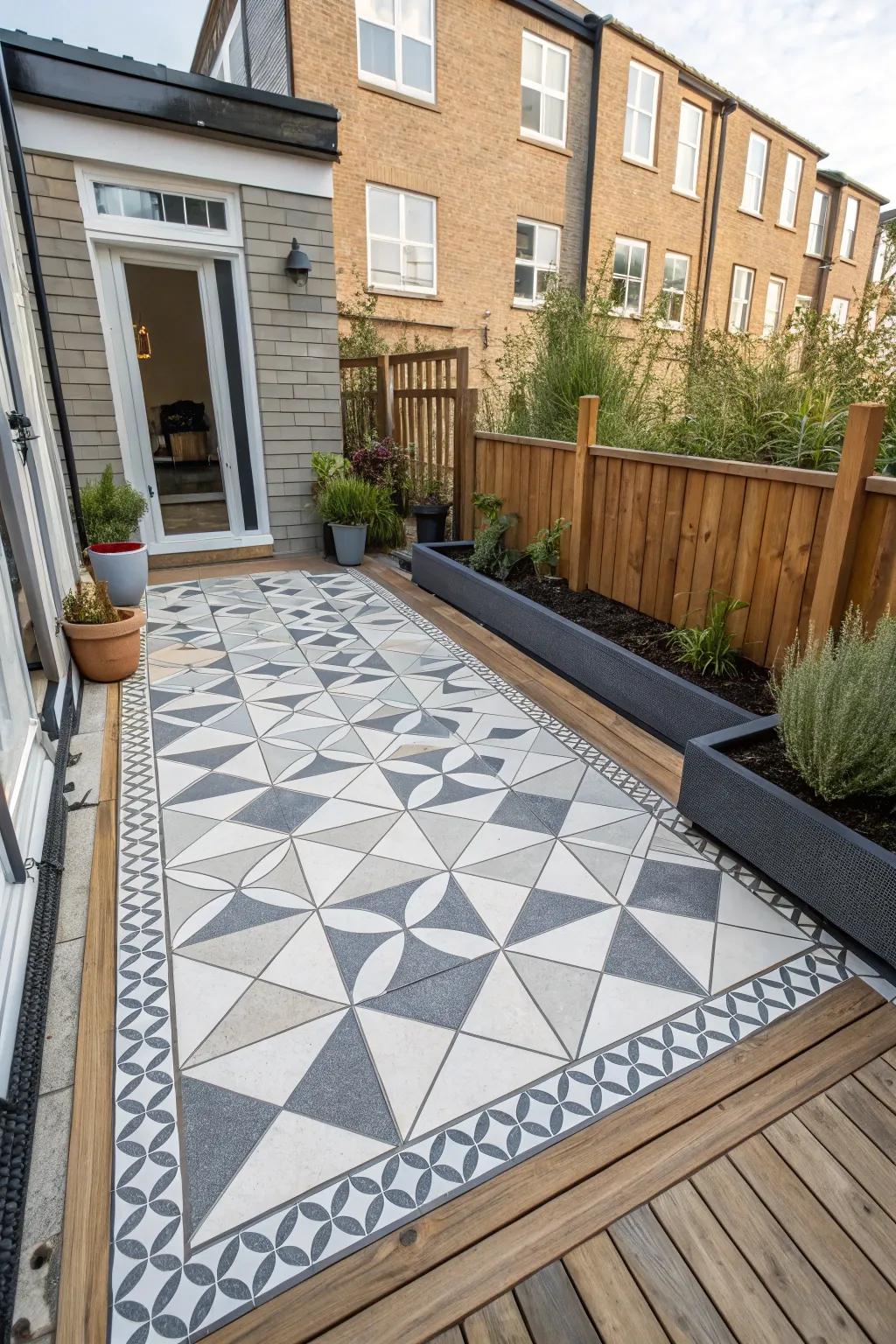 Deck tiles offer a quick way to refresh your outdoor flooring.